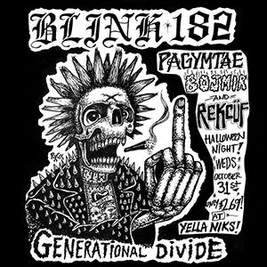 Blink-182 Generational Divide, 2019