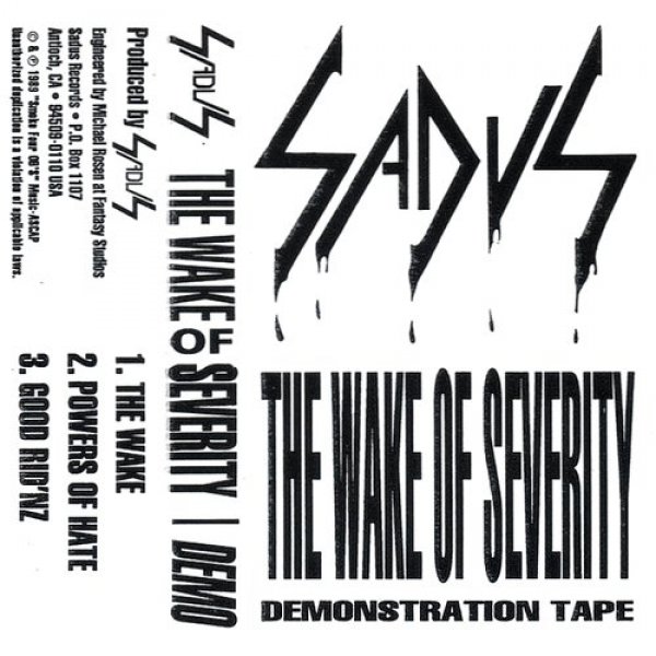 Sadus The Wake of Severity, 1989