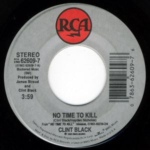 Clint Black No Time to Kill, 1993