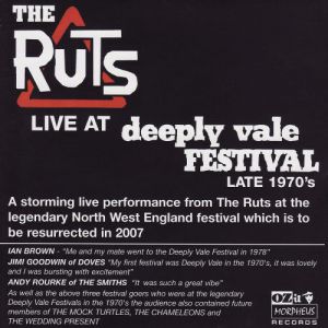 The Ruts Live At Deeply Vale, 2006