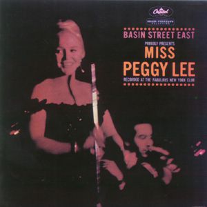 Peggy Lee Basin Street East Proudly Presents Miss Peggy Lee, 1961