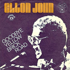Elton John Goodbye Yellow Brick Road, 1973