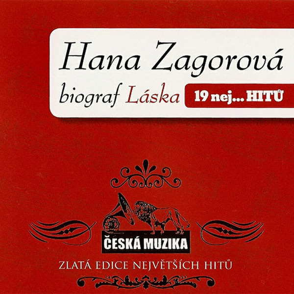 Album Biograf láska - Hana Zagorová