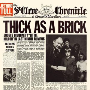 Jethro Tull Thick as a Brick, 1972