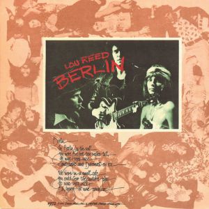 Lou Reed Berlin, 1973