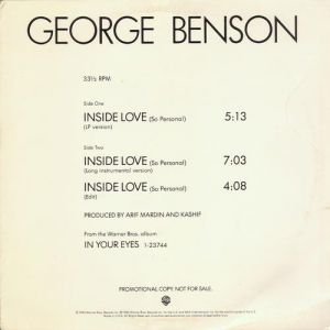 Inside Love (So Personal) Album 