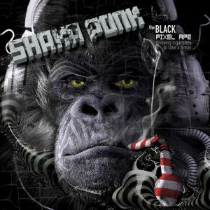 Shaka Ponk The Black Pixel Ape (Drinking Cigarettes to Take a Break), 2014