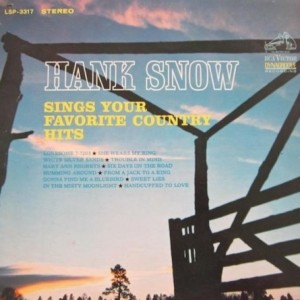 Hank Snow Hank Snow Sings Your Favorite Country Hits, 1965