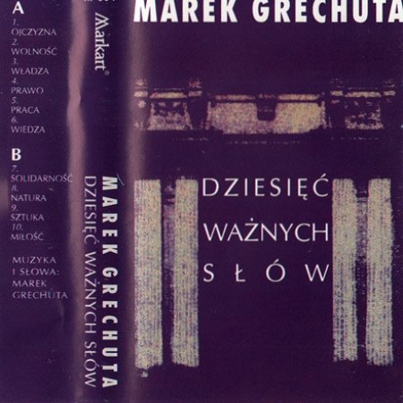 Marek Grechuta Dziesięć ważnych słów, 2000