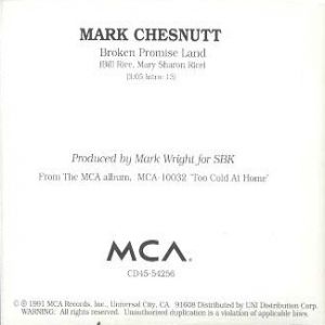 Mark Chesnutt Broken Promise Land, 1990