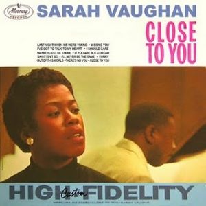 Sarah Vaughan Close to You, 1960