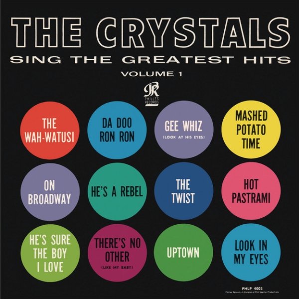 The Crystals Sing The Greatest Hits Vol. 1 Album 