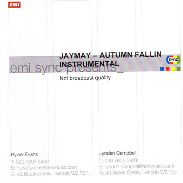 Jaymay Autumn Fallin' Instrumentals, 2007