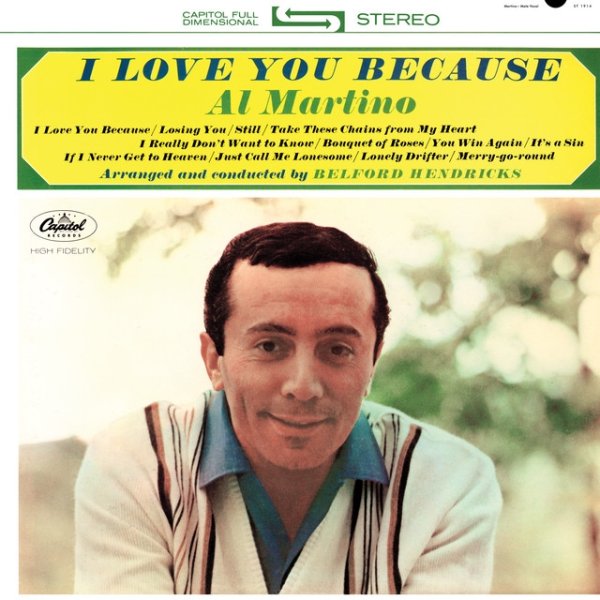 Al Martino I Love You Because, 1963