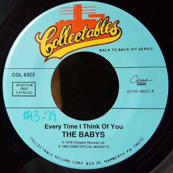 Album Every Time I Think Of You / Isn't It Time - The Babys