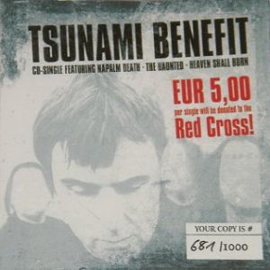 Album Napalm Death - Tsunami Benefit