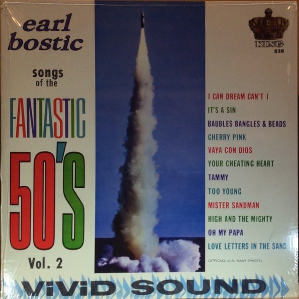 Earl Bostic Songs of the Fantastic 50's Vol. 2, 1963