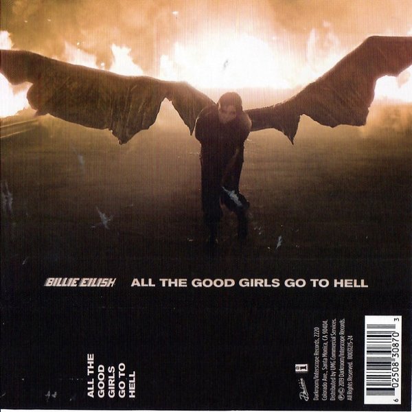 Billie Eilish All the Good Girls Go to Hell, 2019