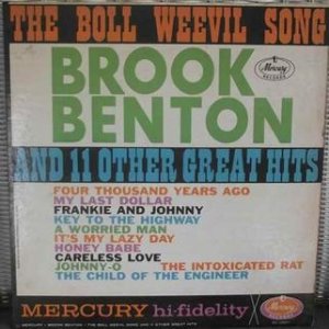 Brook Benton The Boll Weevil Song and 11 Other Great Hits, 1961